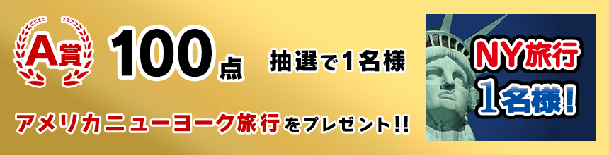 A賞 ニューヨーク旅行
