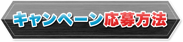 キャンペーン応募方法